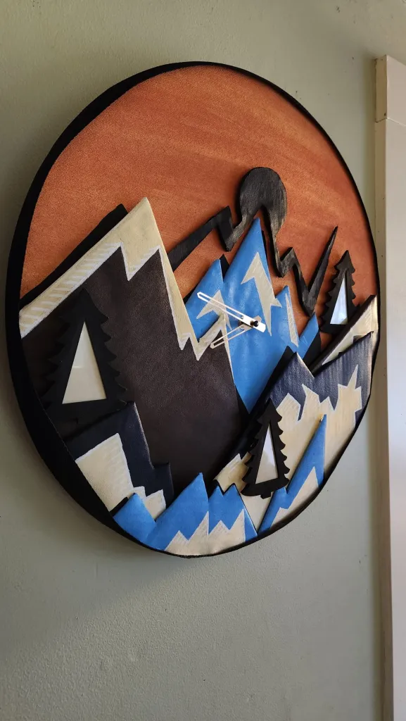 Mixed media artwork by Katherine Sallas