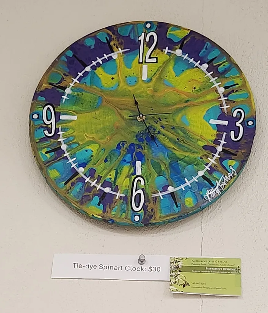 Mixed media artwork by Katherine Sallas