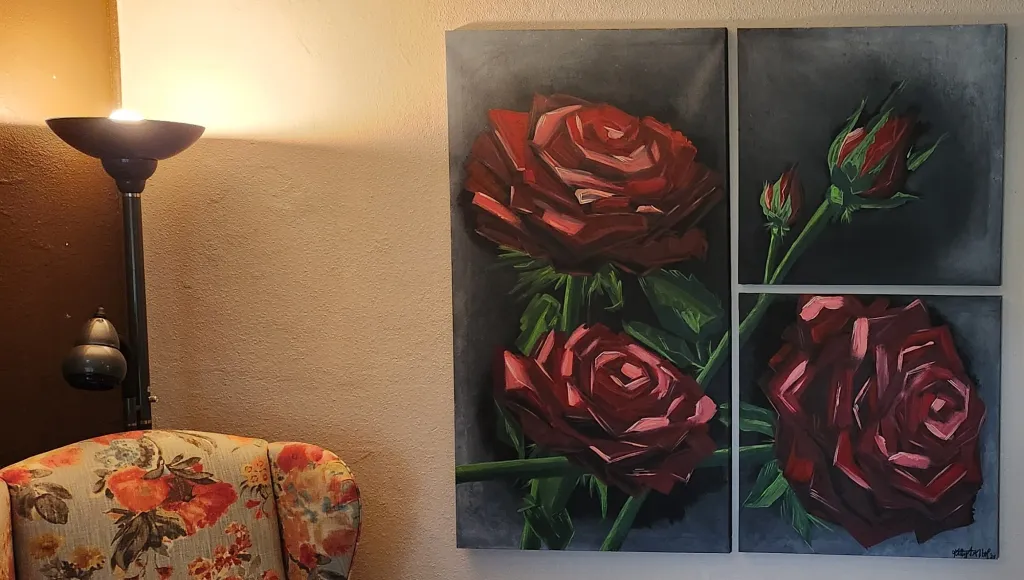 Painting and wall art by Katherine Sallas, piece 3