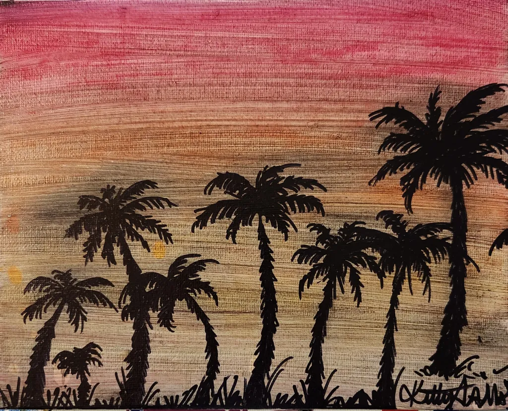 Painting and wall art by Katherine Sallas, piece 15