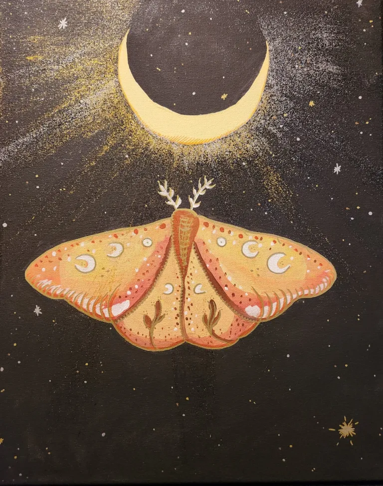 Painting and wall art by Katherine Sallas, piece 17
