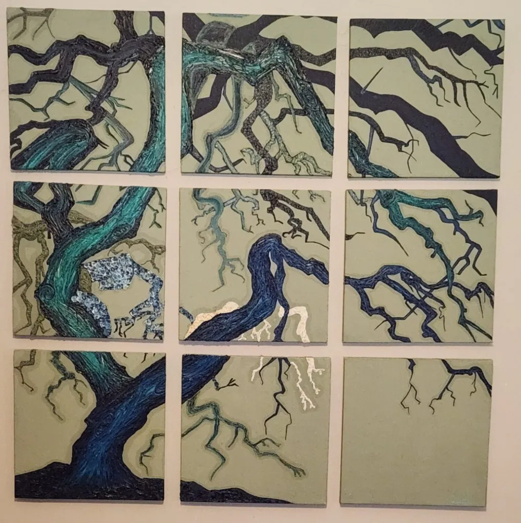 Painting and wall art by Katherine Sallas, piece 18