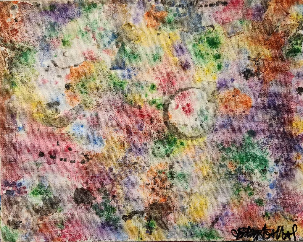 Painting and wall art by Katherine Sallas, piece 22