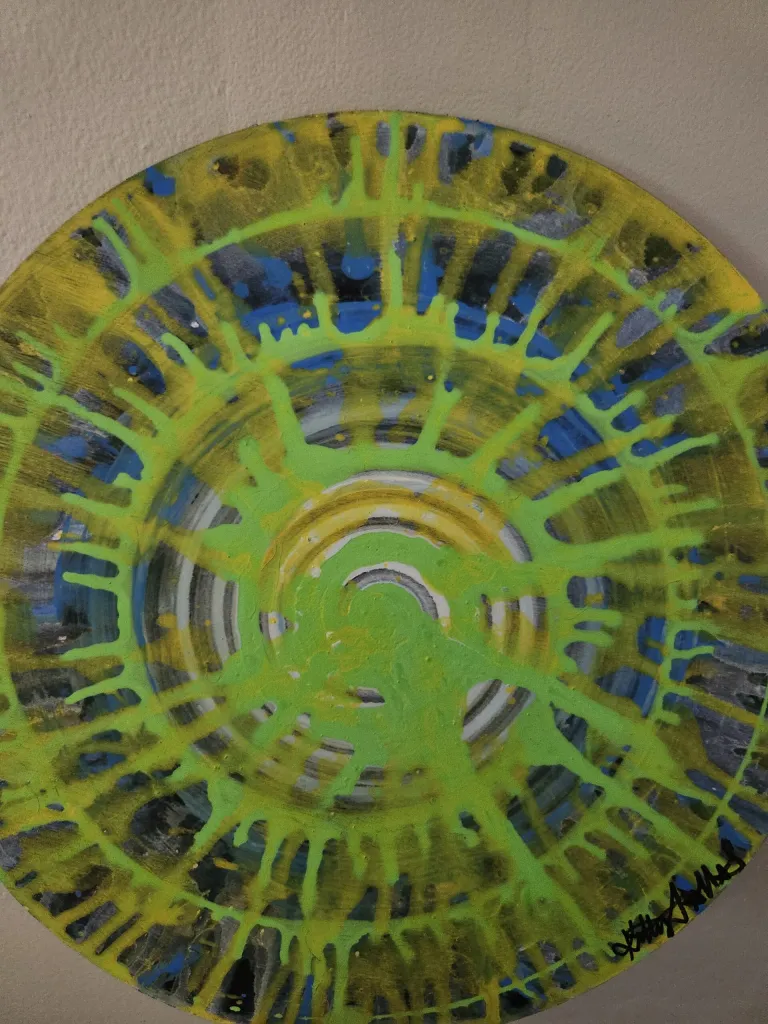 Painting and wall art by Katherine Sallas, piece 26