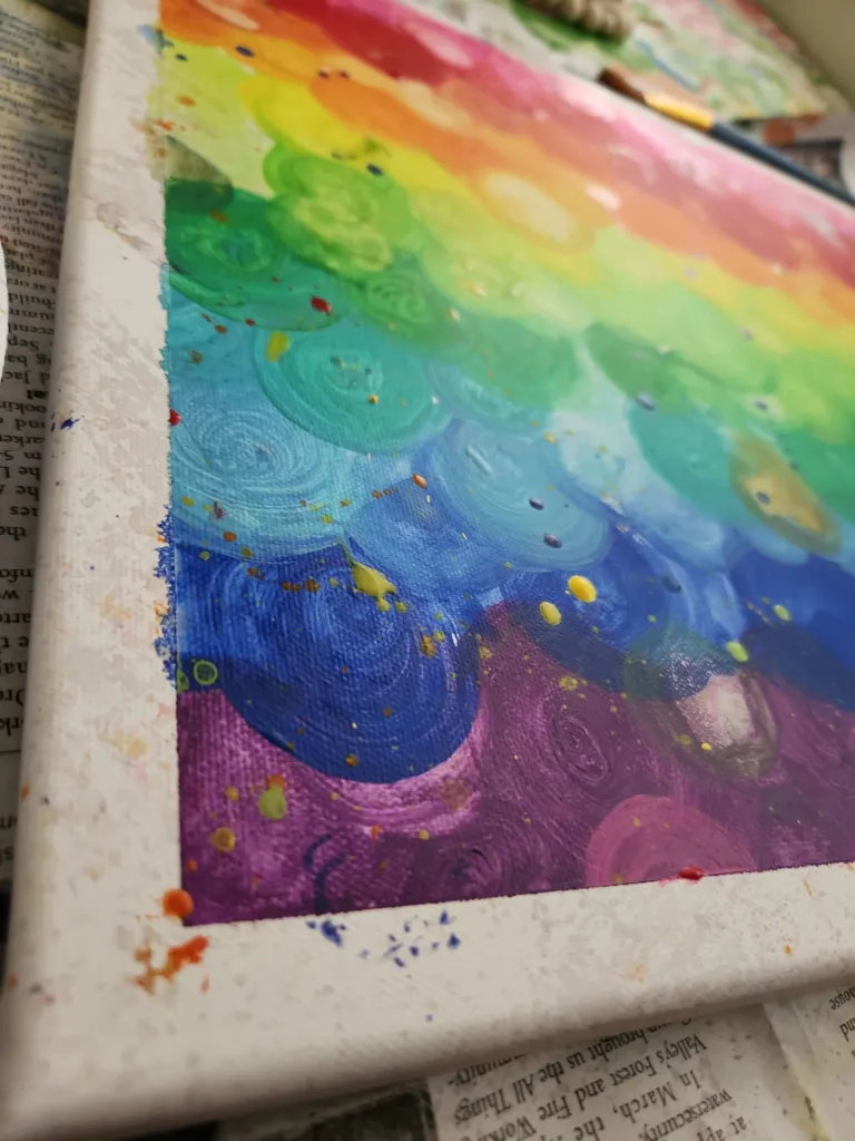 Painting and wall art by Katherine Sallas, piece 27